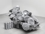 Aluminum sculpture by Jean-Marie Appriou