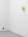 MARTIN BOYCE
Dead Star (yellow wall lamp)
2015
Painted steel, brass, cast and painted bronze; 2-parts
Wall lamp 26 x 26 x 12.5 cm / 10 1/4 x 10 1/4 x 4 7/8 in
Socket 15.5 x 9.5 x 1 cm / 6 x 3 5/8 x 3/8 in
Installation dimensions variable&amp;nbsp;
BOYCE41944