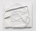 Wall relief by Wyatt Kahn Untitled 2016 Paper 73.5 x 61.5 x 8.5 cm / 29 x 24 1/4 x 3 1/4 in