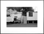(Temporary) Homes for America: 3300 block to 4400 block, Union Pacific Avenue, between South Grande Vista Avenue and South Marianna Avenue, Los Angeles/Commerce, California, December 2020
2021
Black and white fiber print
Ed. 1/1 + 1 AP
Sheet 20.5 x 30.5 cm / 8 x 12 inches

BESHT48015