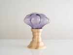 FRIDA FJELLMAN
Dreamy Gas Cloud, 2024
Mold-blown glass, ash wood
21&amp;quot; H x 17&amp;quot; W x 12.5&amp;quot; D