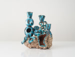 GRAHAM MARKS
Candelabra, 2024
Glazed stoneware, thrown, coiled, and pinched
16" H x 13.5" W x 10" D