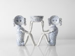 EUN-HA PAEK
Sitting Dudes with Bowls, 2022
Glazed stoneware
16.5" H x 26" W x 7" D
