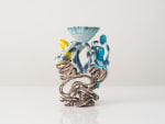GRAHAM MARKS
Candelabra, 2023
Glazed stoneware, thrown, coiled, and pinched
10.75" H x 7.5" W x 4" D