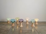 FRIDA FJELLMAN

Dreamy Gas Clouds, 2024

Mold-blown glass, ash wood

Dimensions vary