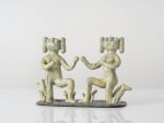 EUN-HA PAEK
Mongmong Kneeling Figures Stone, 2024
Glazed stoneware
10" H x 14.5" W x 5.75" D