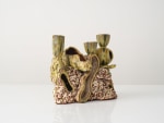 GRAHAM MARKS
Candelabra, 2024
Glazed stoneware, thrown, coiled, and pinched
13.5" H x 15.5" W x 9" D