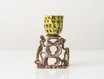 GRAHAM MARKS
Candelabra, 2024
Glazed stoneware, thrown, coiled, and pinched
8.25" H x 6" W x 3.5" D