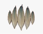 MARIANNE NIELSEN
Five Sweet Chestnut Leaves, 2023
Glazed stoneware
9&amp;rdquo; H x 9&amp;rdquo; W