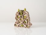 GRAHAM MARKS
Candelabra, 2024
Glazed stoneware, thrown, coiled, and pinched
11" H x 11.5" W x 2.5" D