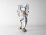 EUN-HA PAEK
Standing Dude with Plates, 2022
Glazed stoneware
33" H x 15.25" W x 9.5" D