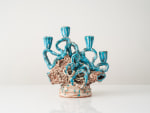 GRAHAM MARKS
Candelabra, 2024
Glazed stoneware, thrown, coiled, and pinched
17.75" H x 17.5" W x 10.5" D