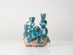 GRAHAM MARKS
Candelabra, 2024
Glazed stoneware, thrown, coiled, and pinched
16" H x 13.5" W x 10" D