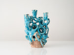 GRAHAM MARKS
Candelabra, 2024
Glazed stoneware, thrown, coiled, and pinched
19" H x 13.75" W x 11" D