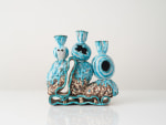 GRAHAM MARKS
Candelabra, 2024
Glazed stoneware, thrown, coiled, and pinched
15.5" H x 15" W x 5.5" D