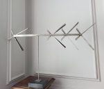 Weathervane, 1976

stainless steel

Approx. 25&amp;quot; x 37&amp;quot;

ed. 47
