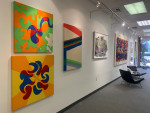 Upstart XII&amp;nbsp;(installation view), 1966

acrylic on canvas

29&amp;quot; x 43&amp;quot;