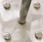 Weathervane (signature detail), 1976

stainless steel

approx. 25&amp;quot; x 37&amp;quot;

ed. 47