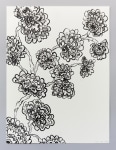 pen and marker floral drawing