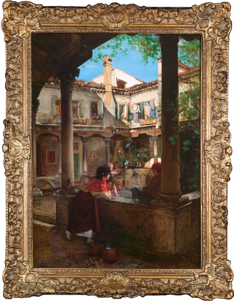 In the Courtyard