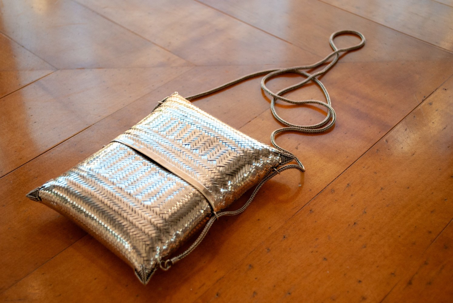 Tavia Atelier, Box Chain Purse, Sterling silver