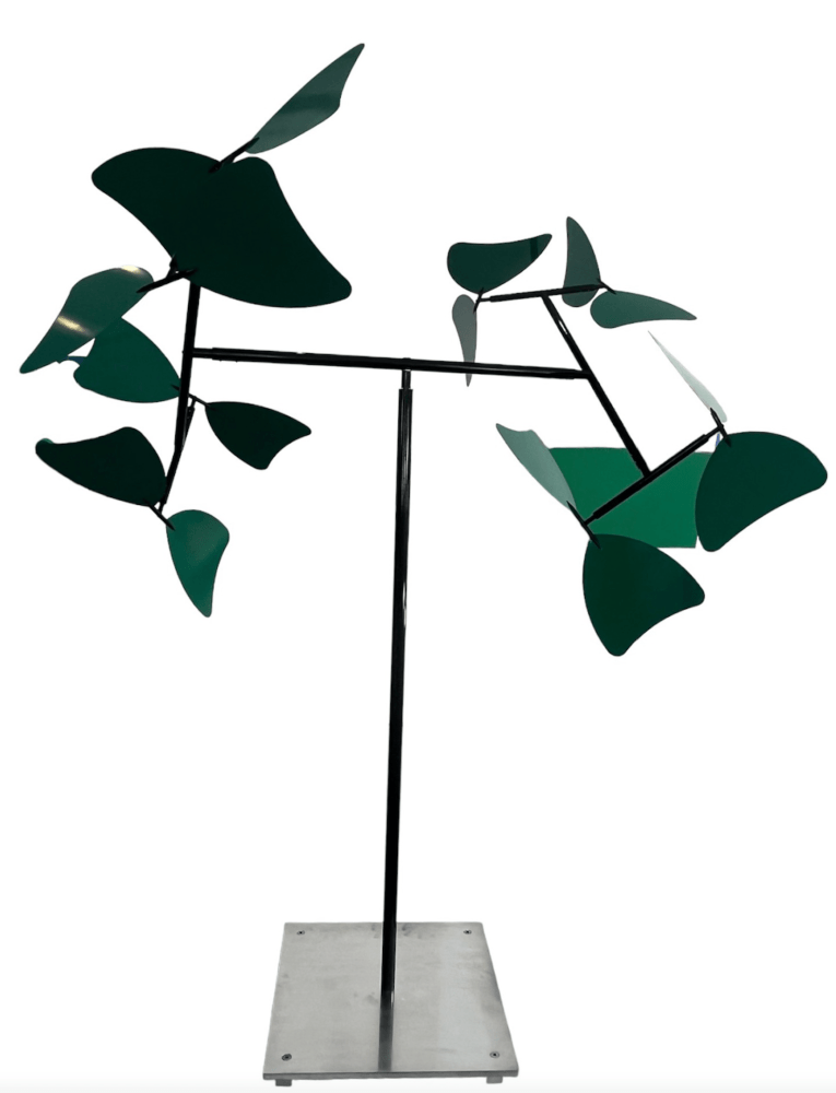 John Poch&eacute;, Green 16 Leaf Tree, 2022