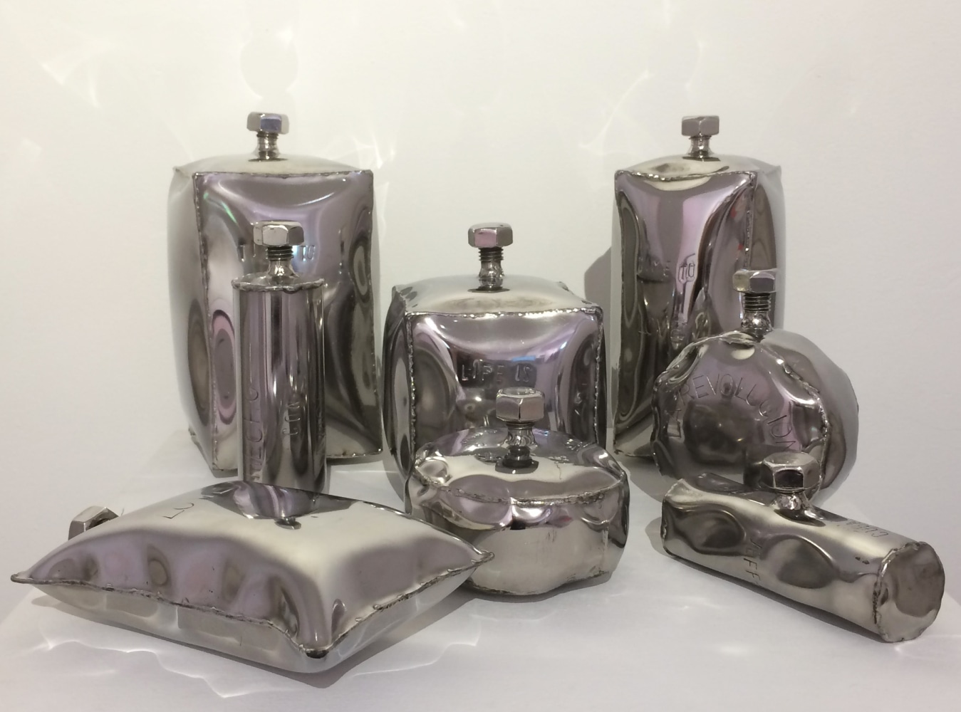 JEFF, Flask Series (8 pieces), 2017