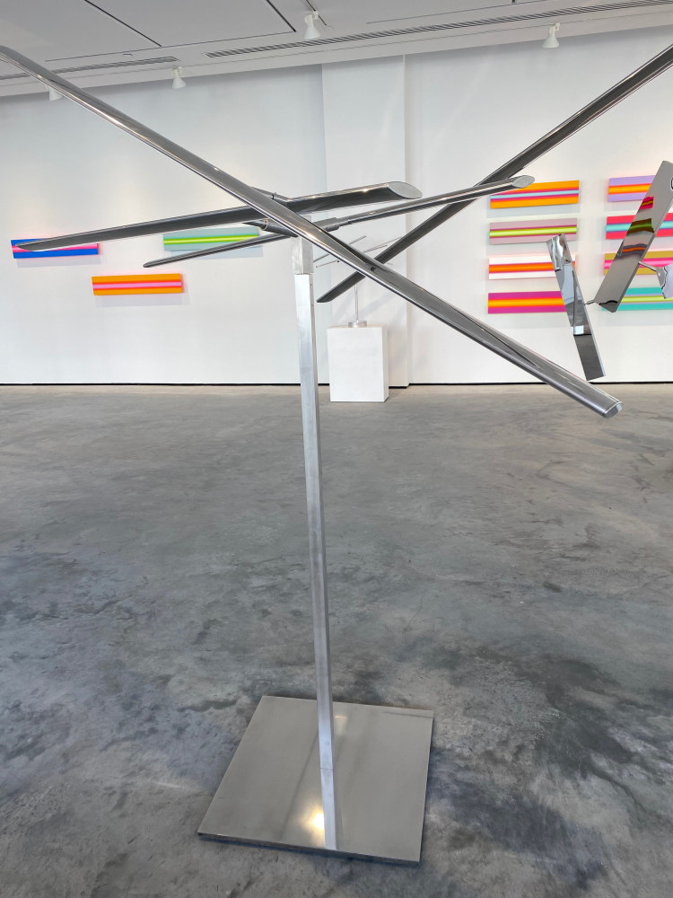 John Poché Four Large Airfoils, 2020