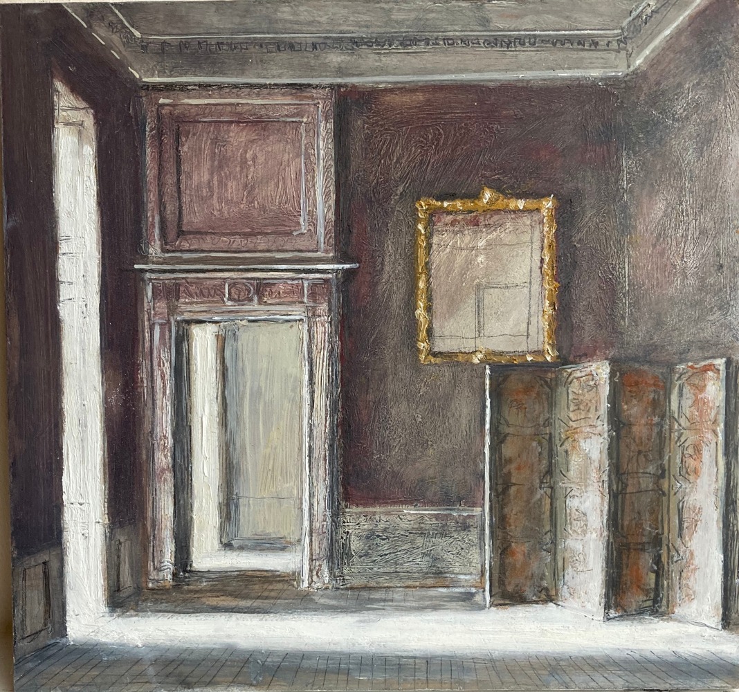 Pierre Bergian Paravent & Mirror, 2022