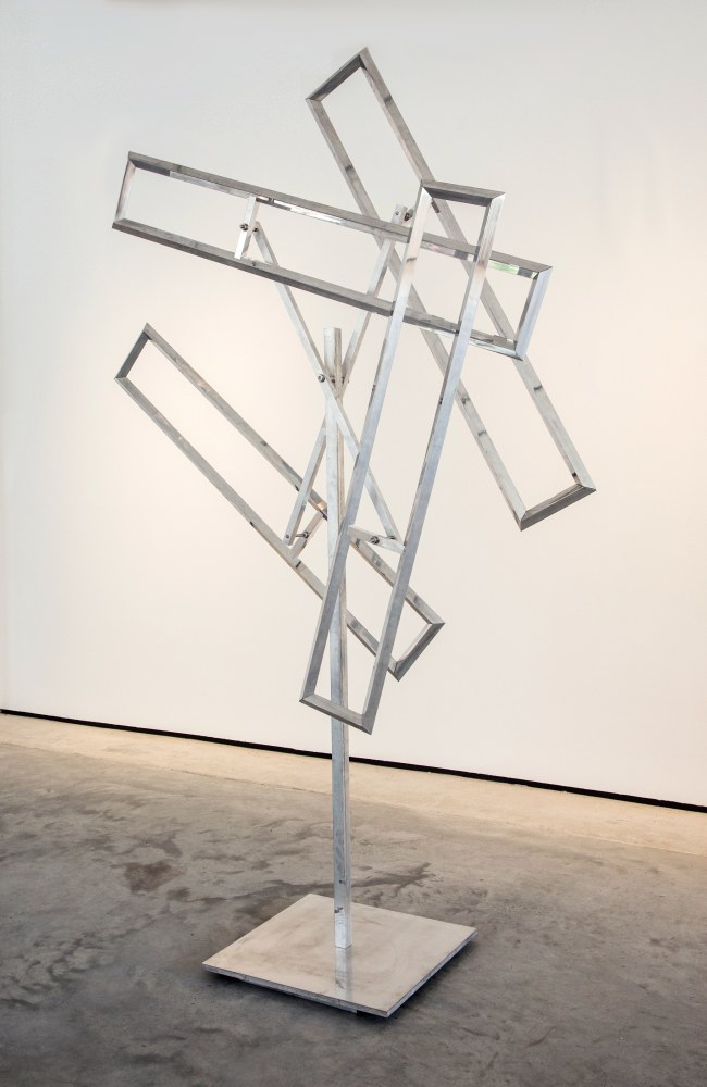 John Poché Four Runaway Rectangles, 2020