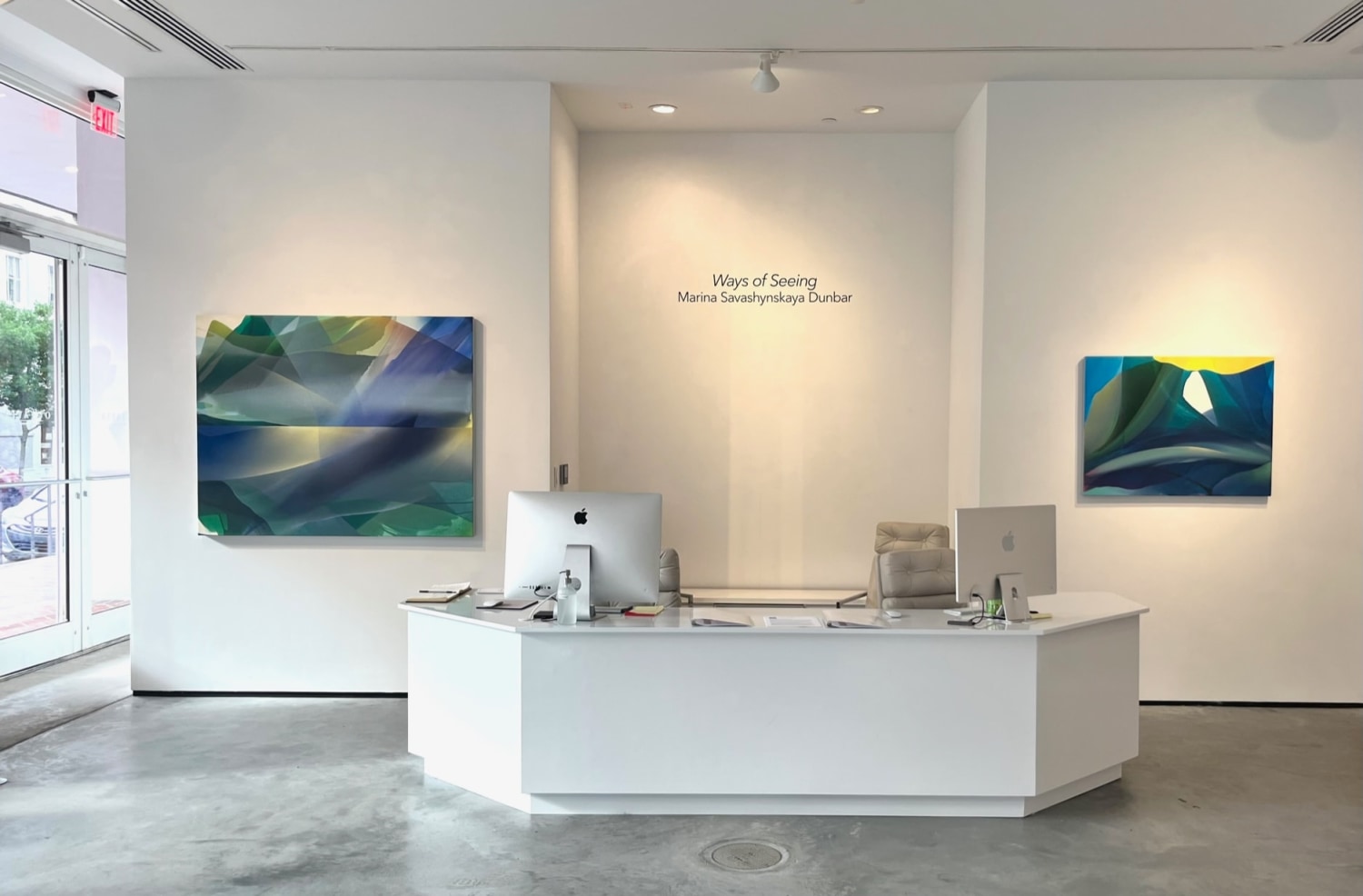 Installation view