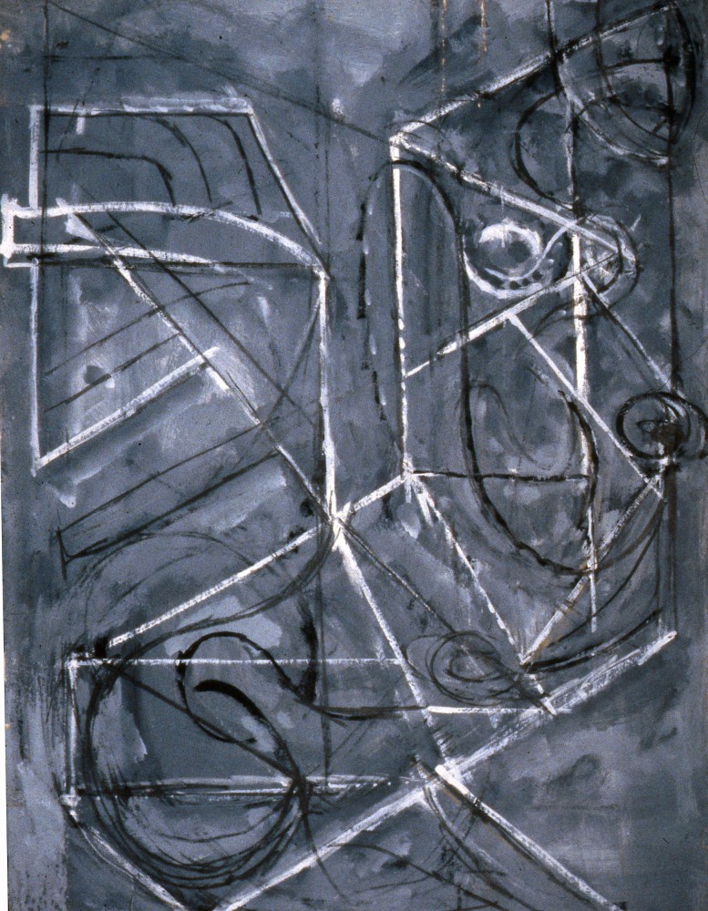 Fritz Bultman, Grey Still Life #11, 1946