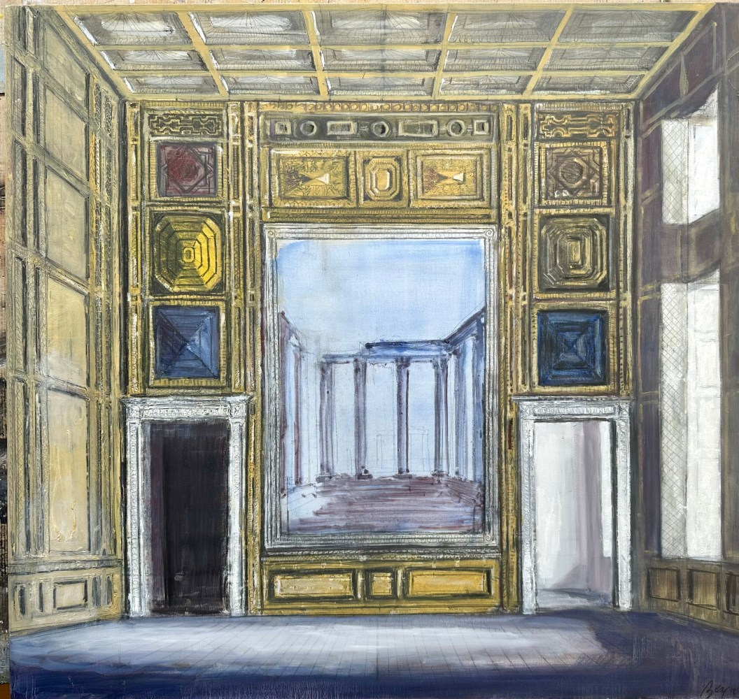 Pierre Bergian Temple et Diamants (Hommage to Piranesi), 2025