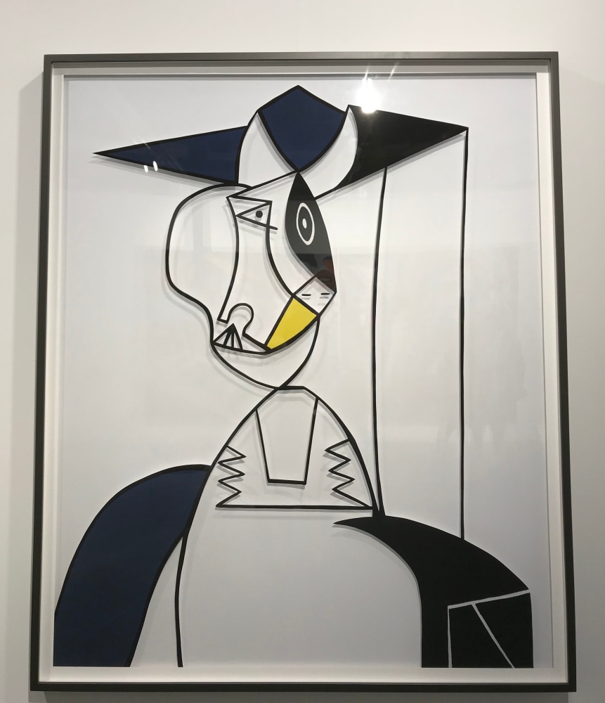 Untitled (Femme au Chapeau), 2017