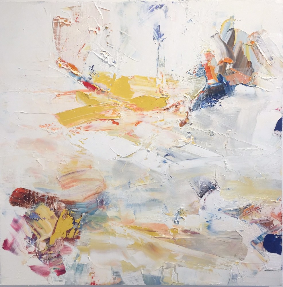 Chris Hayman, Yellow Curl #2, 2019