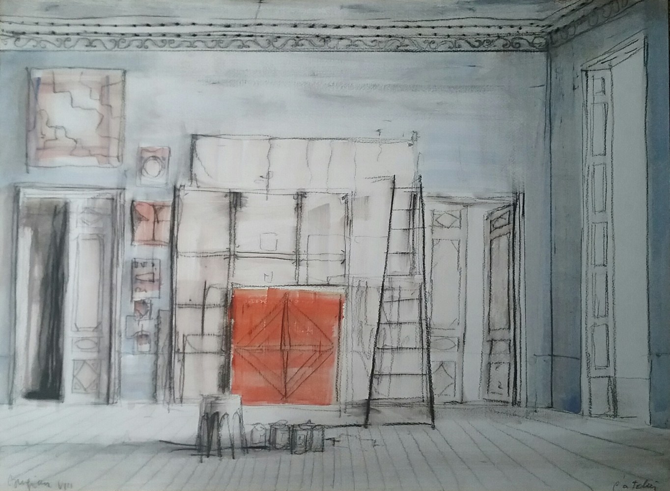Pierre Bergian, L'atelier, 2018