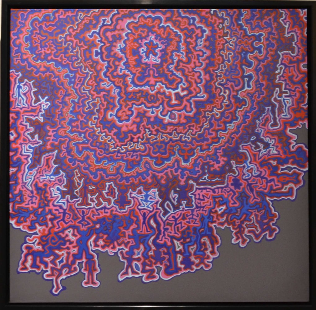 Jeffrey Pitt, Metamorphosis in Violet, 2014