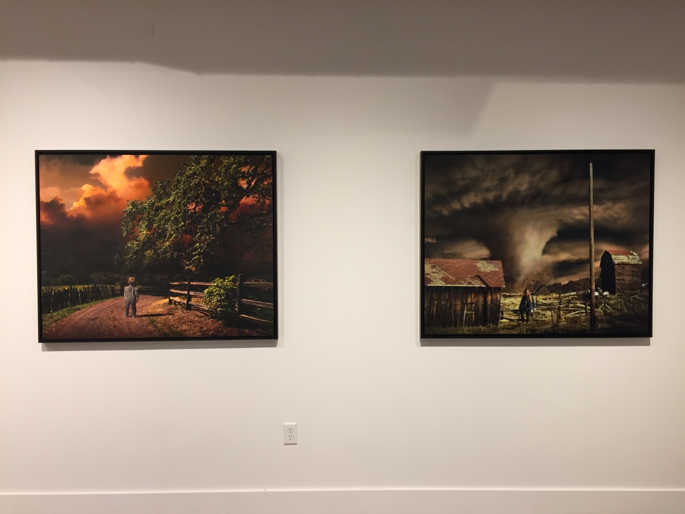 Installation: Kenny Morrison, Storm #6 & #2