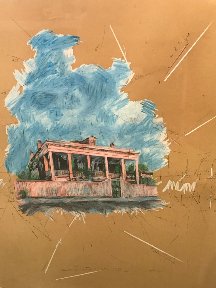 Grover Mouton, New Orleans House in Space, 1986