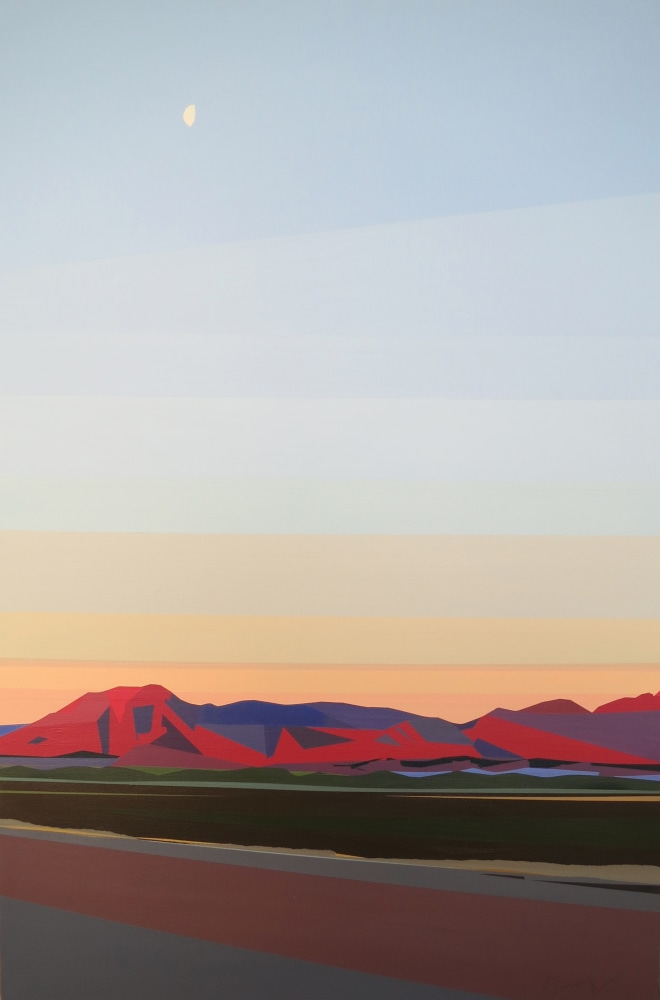Greta Van Campen, Sunrise Near Van Horn, 2015