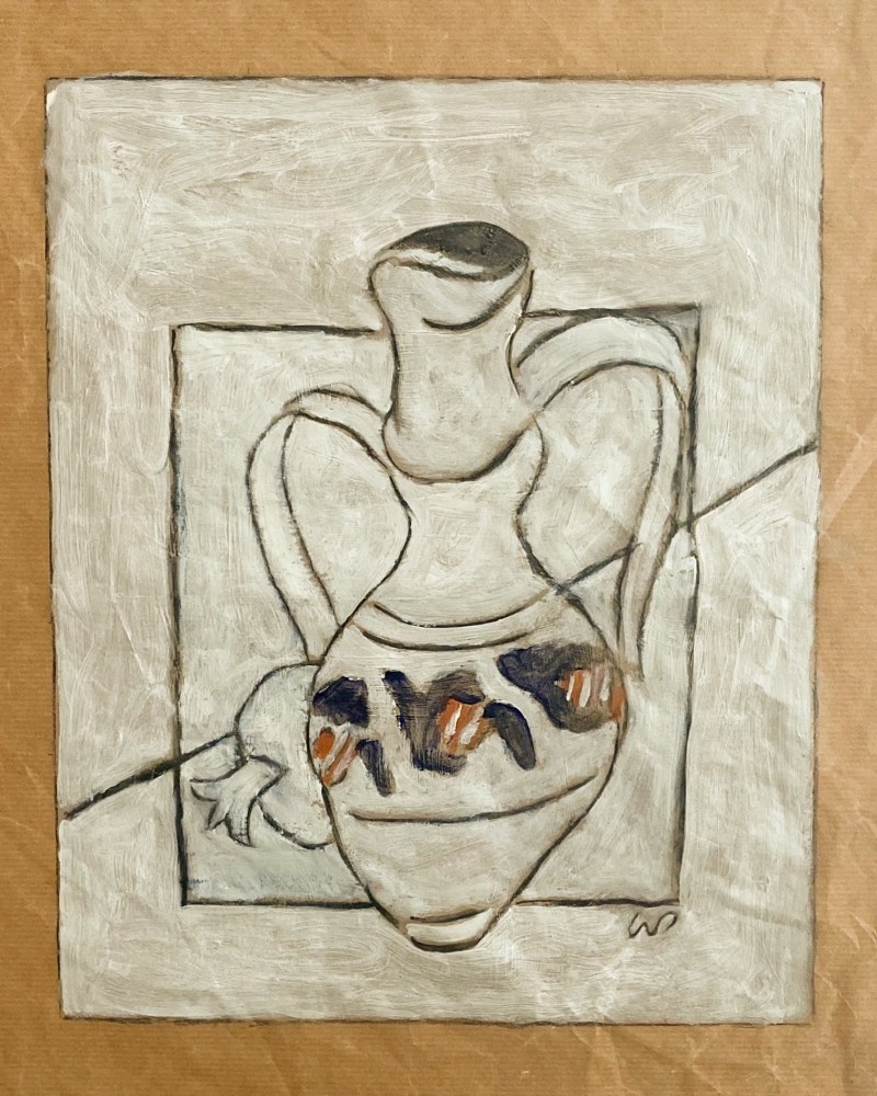 Wayne Pate, Amphora with Pomegranate, 2022