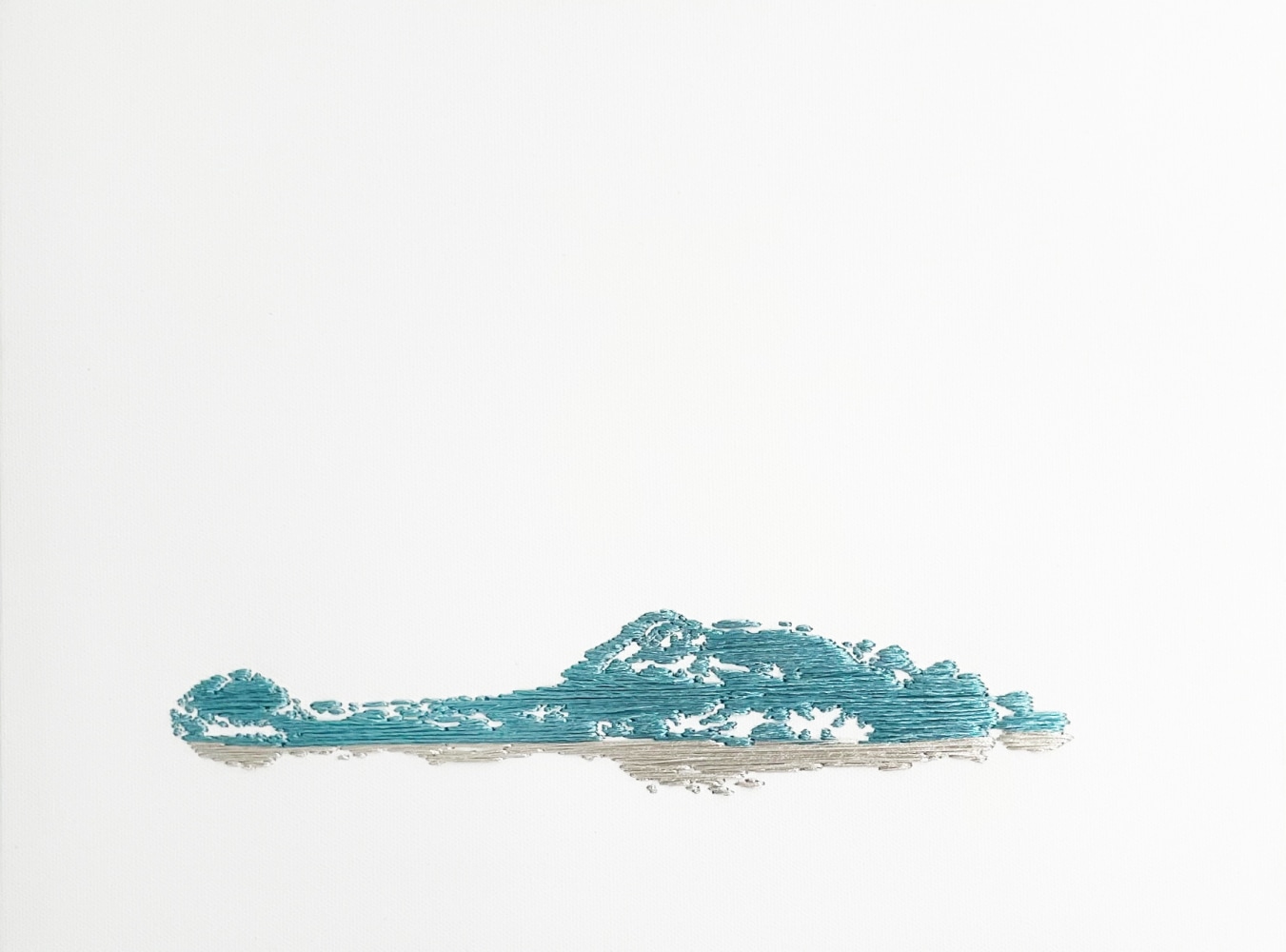 Amélie Guthrie Blue Goddess Head, 2024