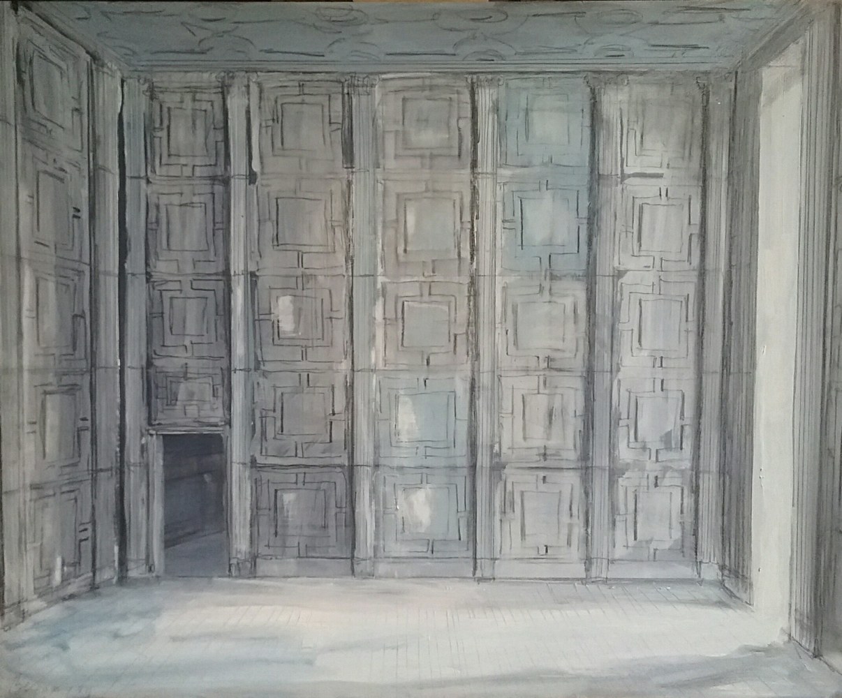 Pierre Bergian, Homage to Joeseph Nash, 2017