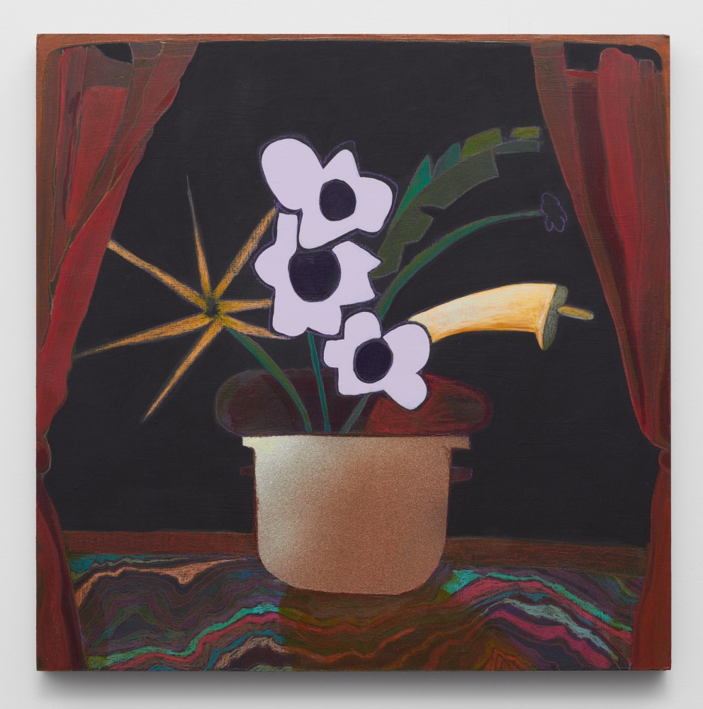 Luke Forsyth Red Curtain #3, 2023