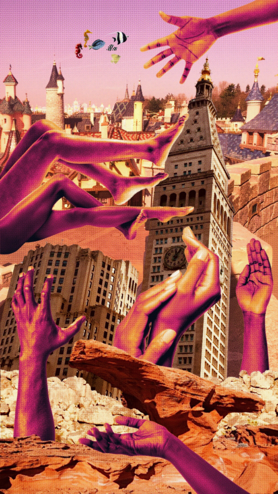 Rebecca Rose, For the World is Hallow and I Have Touched the Sky, 2022