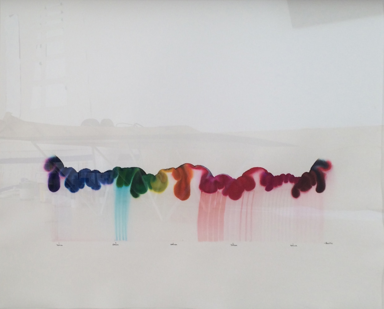 Joseph Cohen, Chromatography Drawing 1, 2017