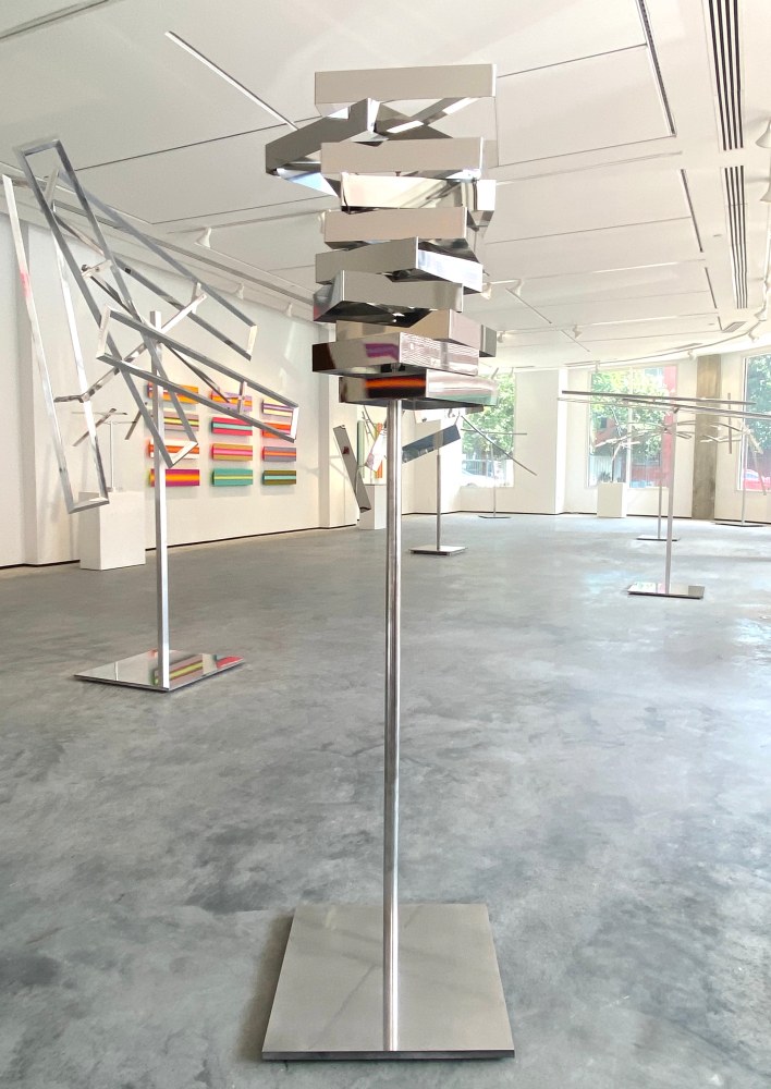 John Poché Tall Ribbon Lamp, 2020