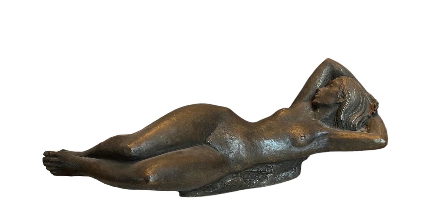 Enrique Alf&eacute;rez, Reclining Nude, 1972