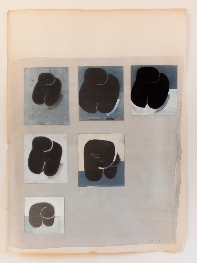 Claire Oswalt, Untitled Study, 2018