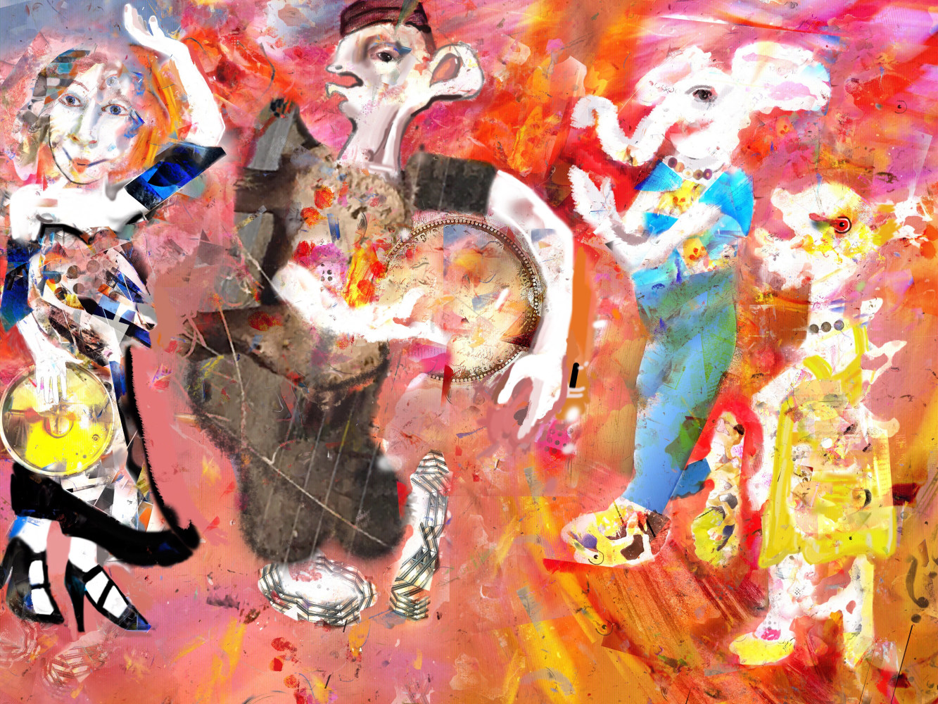 Laria Saunders, Chagall Dance, 2022